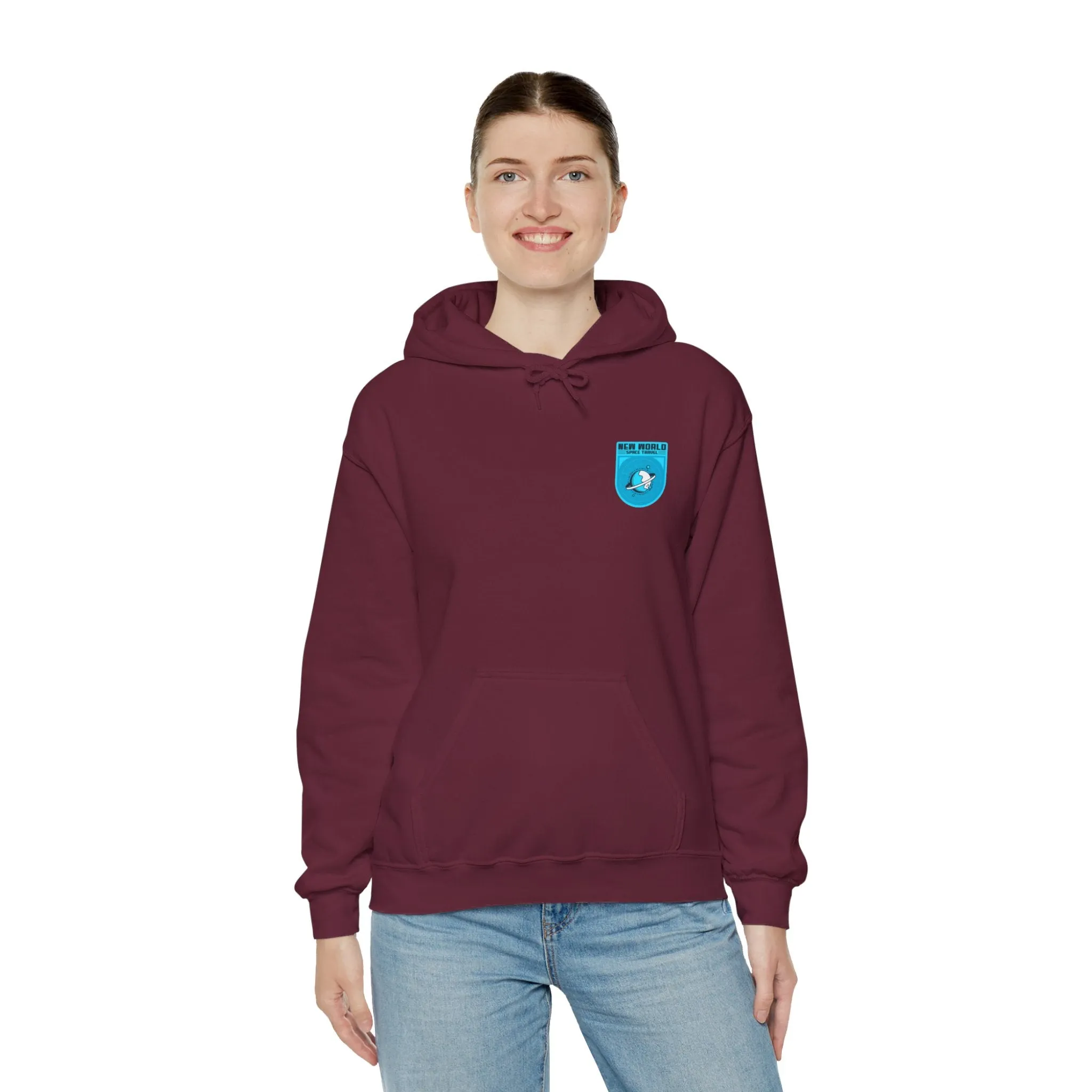 New World Space Travel Sci-Fi Hoodie