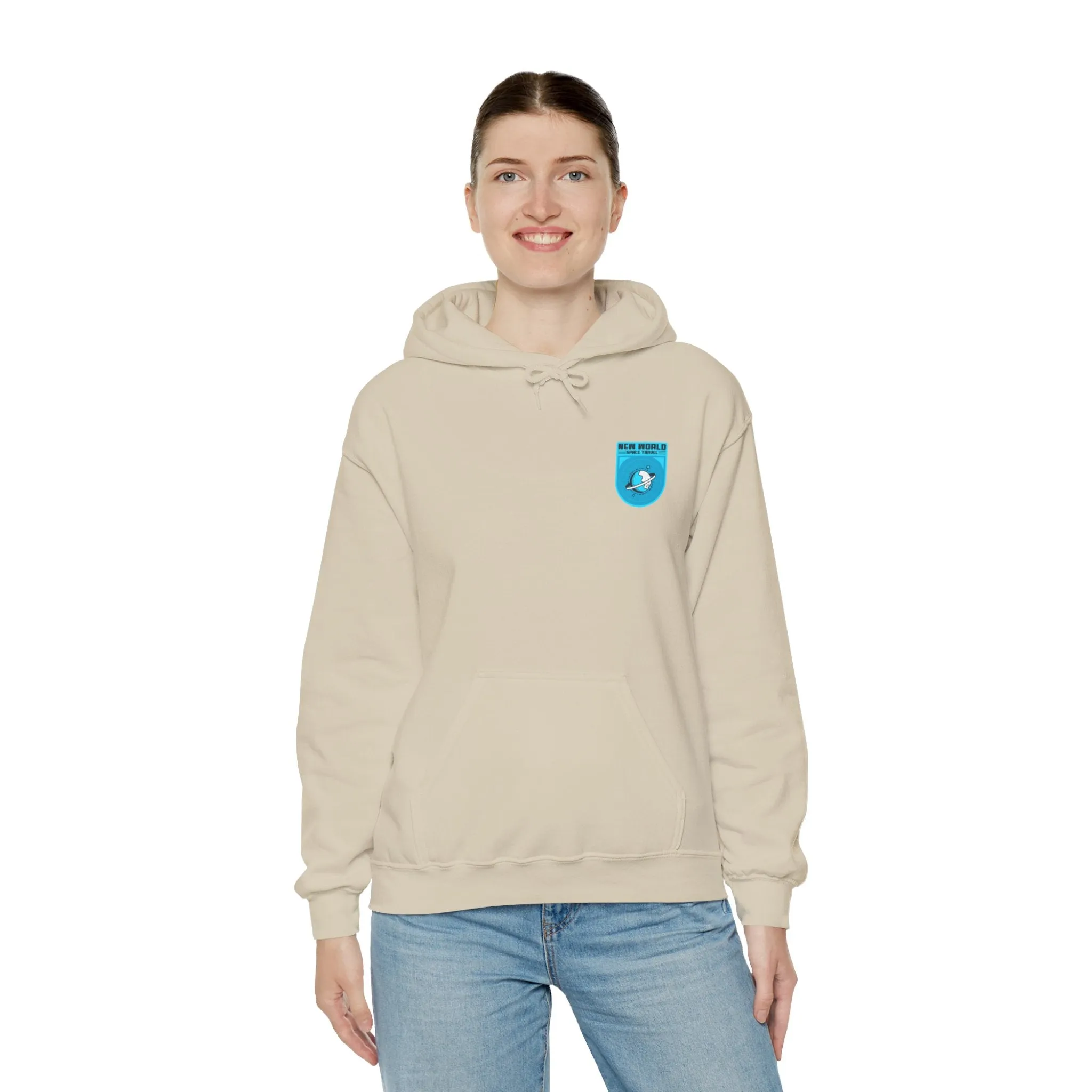 New World Space Travel Sci-Fi Hoodie