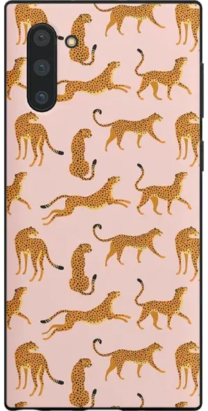 On the Prowl | Pink Leopard Print Samsung Case