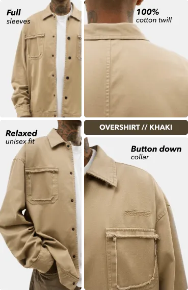 Overshirt // Khaki