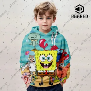 RBARED Spongebob Hoodie For Kids