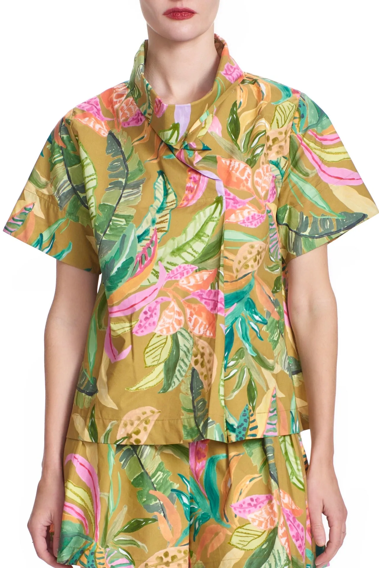 RHIANNON TOP- Tropicale- ORGANIC