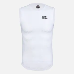 Skull Monton Cycling Base Layer Mens Holiday White