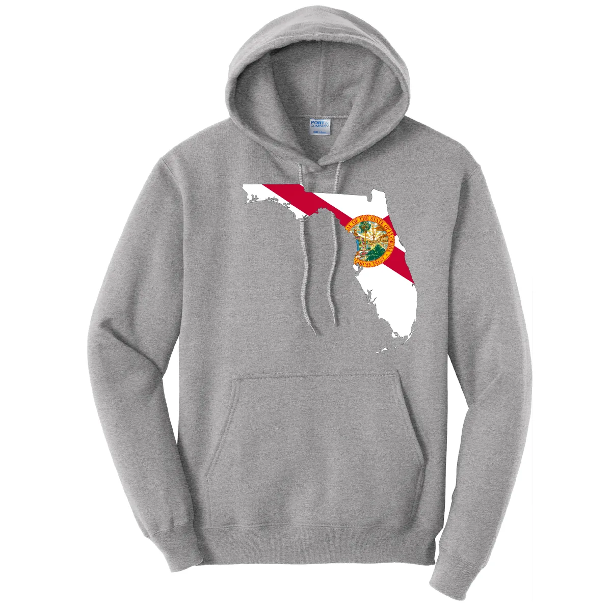 State of Florida Cotton Hoodie