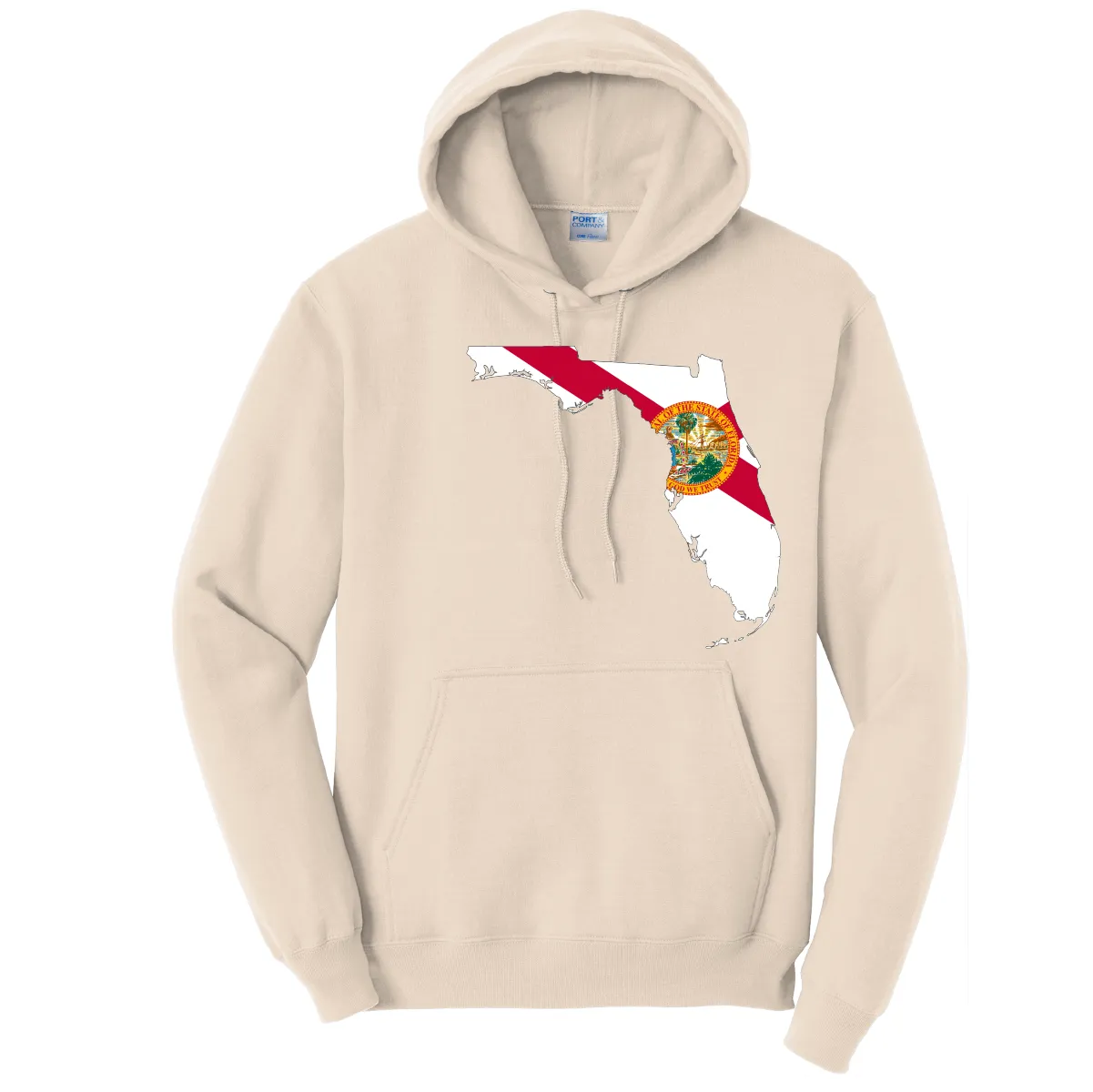 State of Florida Cotton Hoodie