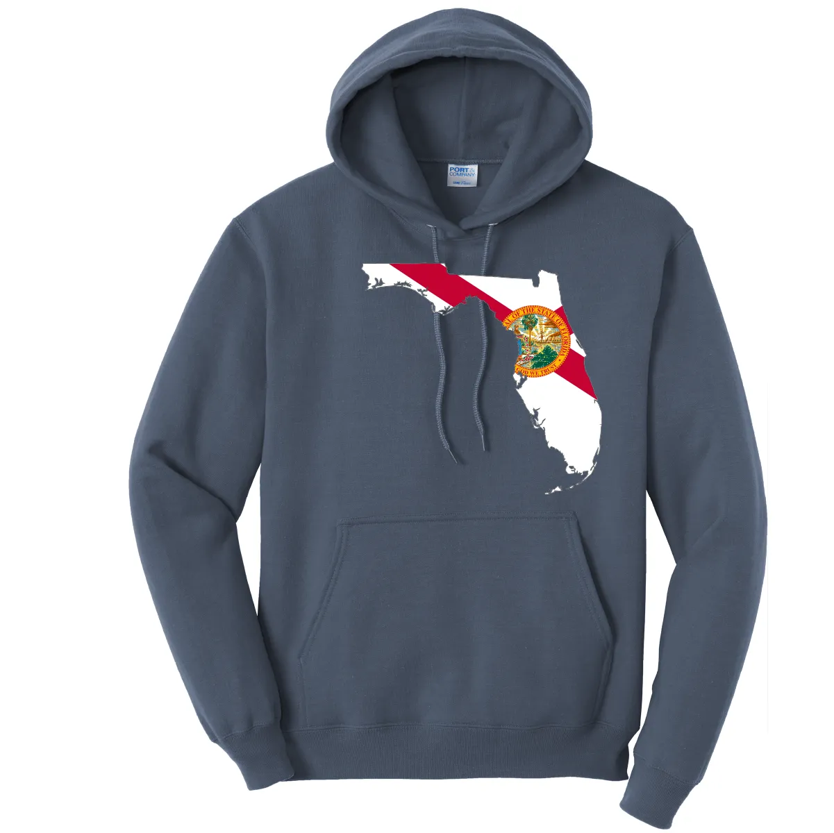 State of Florida Cotton Hoodie