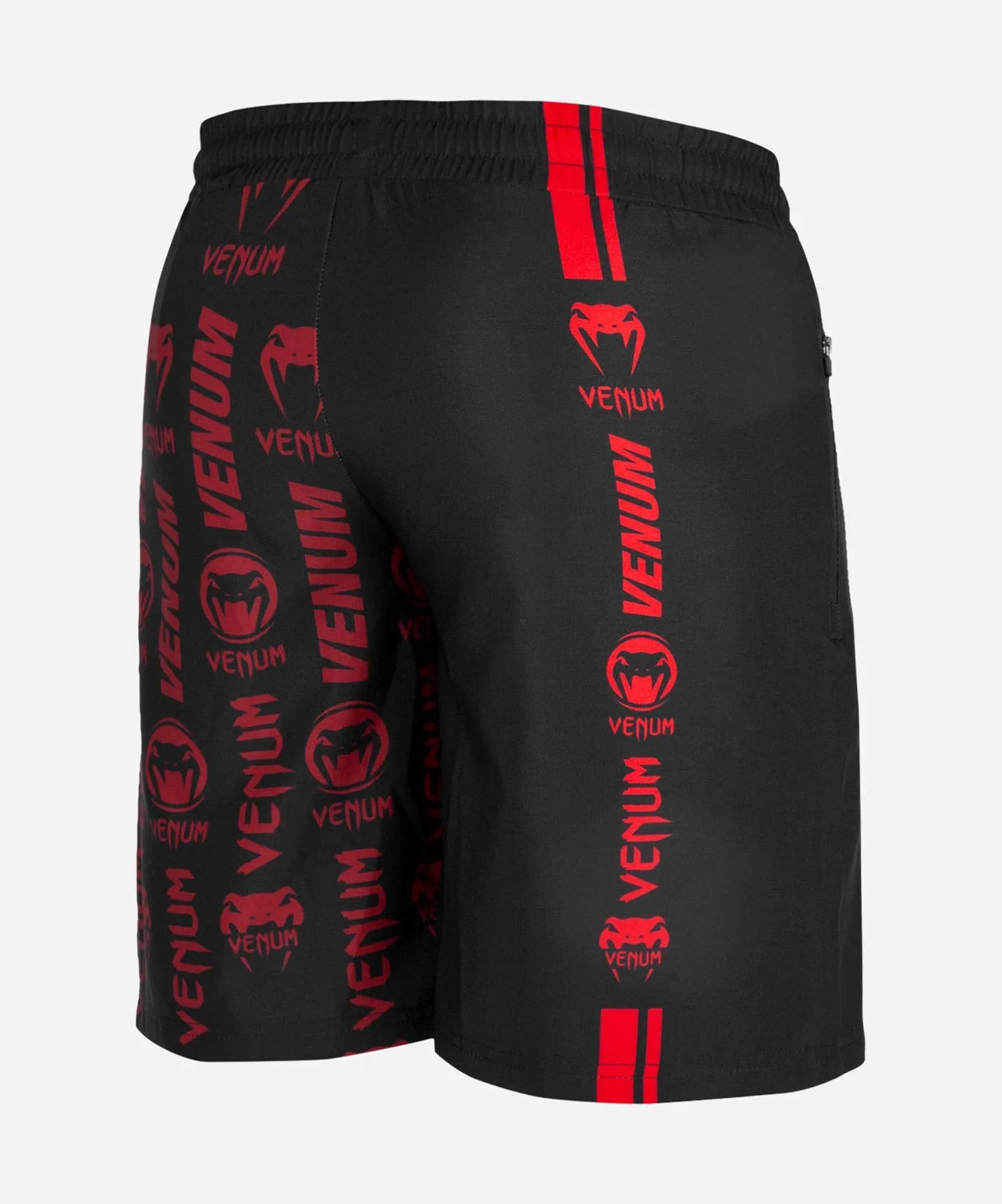 Venum Logos Training Shorts - Black/Red