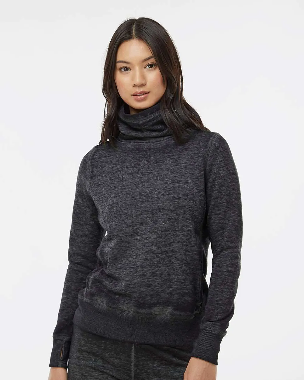 Women’s Zen Fleece Cowl Neck Sweatshirt** - Final Sale