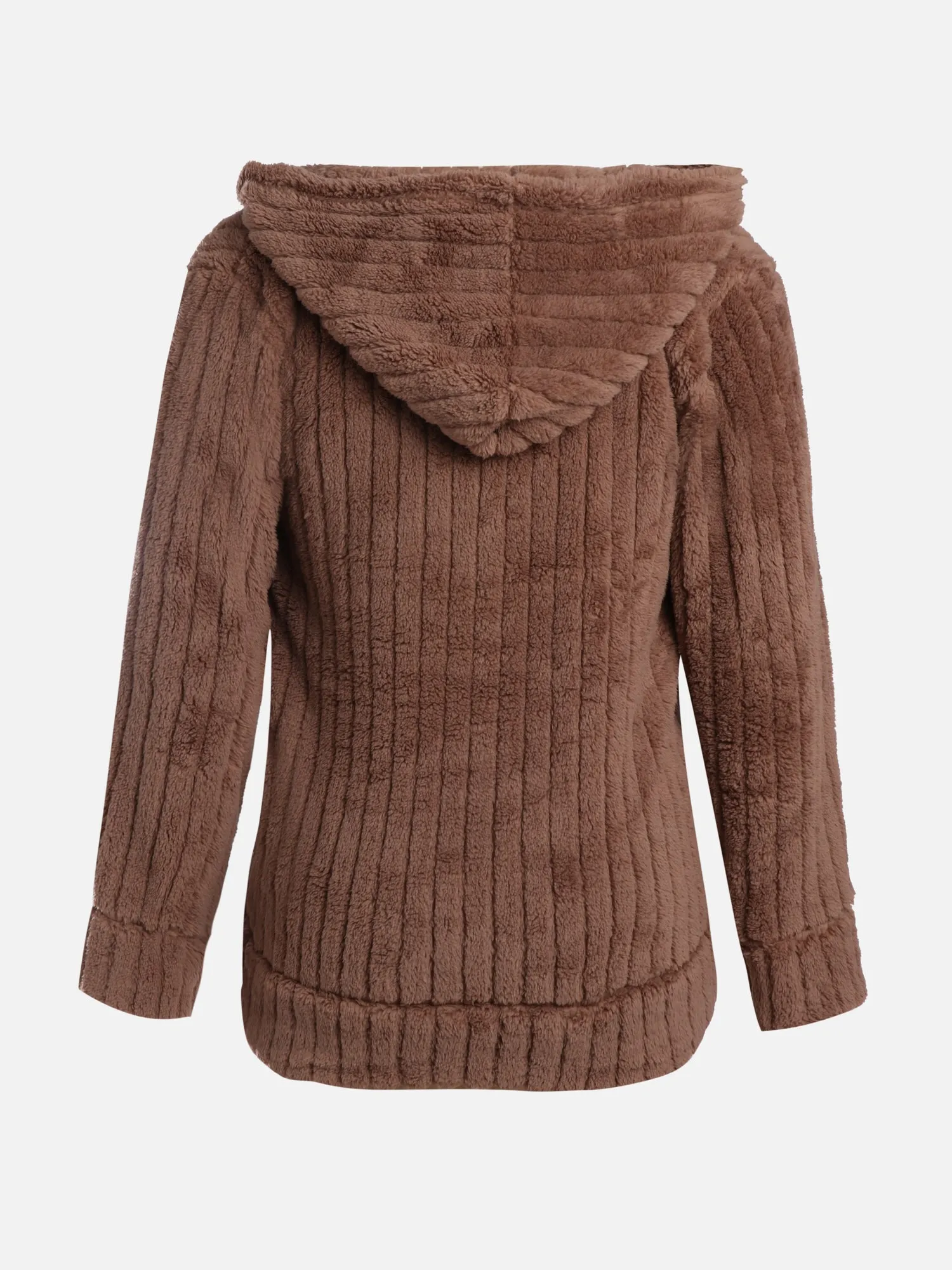 Woolen Hooded Oversized Coat