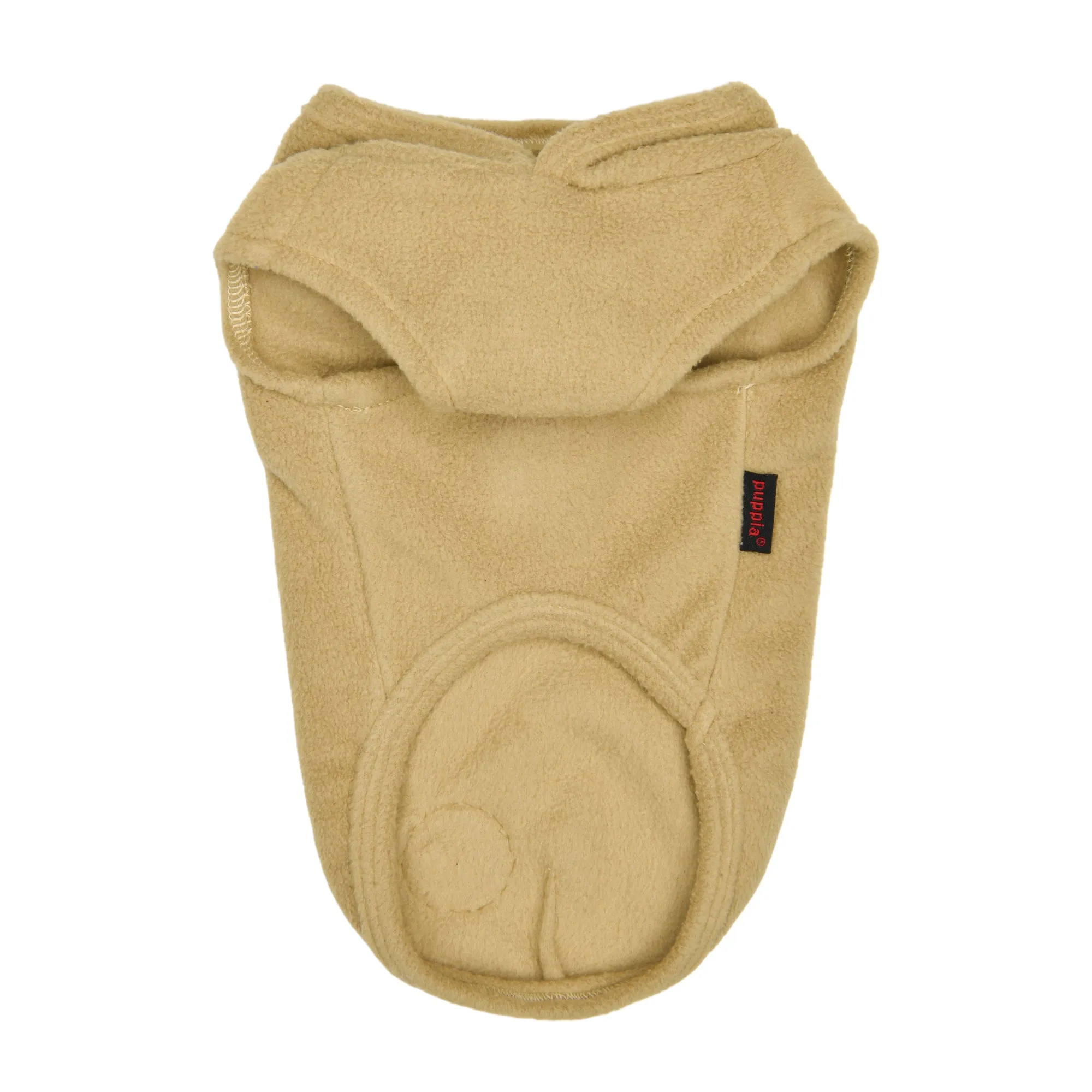 zuko harness fleece  hoody - beige